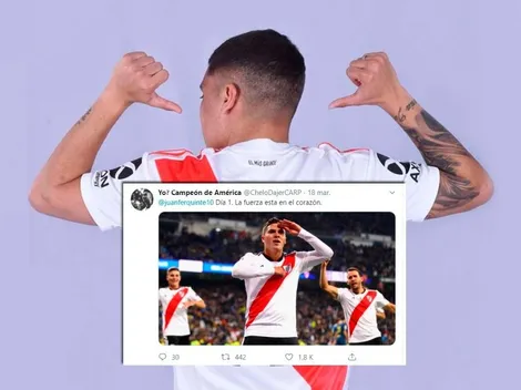Día 206: hizo un hilo en Twitter desde que se lesionó Quintero hasta su vuelta