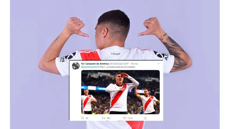 Día 206: hizo un hilo en Twitter desde que se lesionó Quintero hasta su vuelta