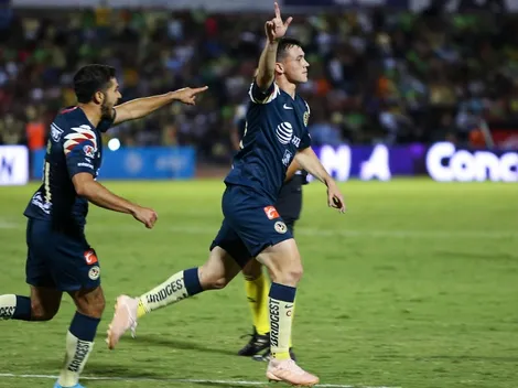 ¡Fierrazo! El gol de Federico Viñas en el entrenamiento