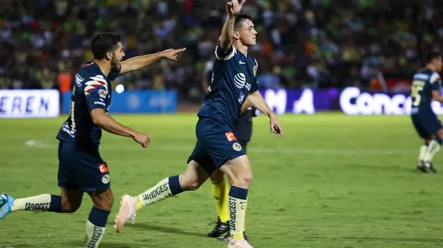 ¡Fierrazo! El gol de Federico Viñas en el entrenamiento