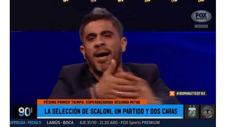 Cascini lo apuró y Bulos tiró a los gritos: "Dybala se parece a Reynoso"