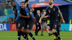 La selección de Francia visita a Islandia