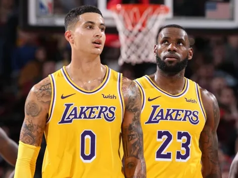 Kyle Kuzma reveló por qué no le intimida jugar al lado de LeBron James