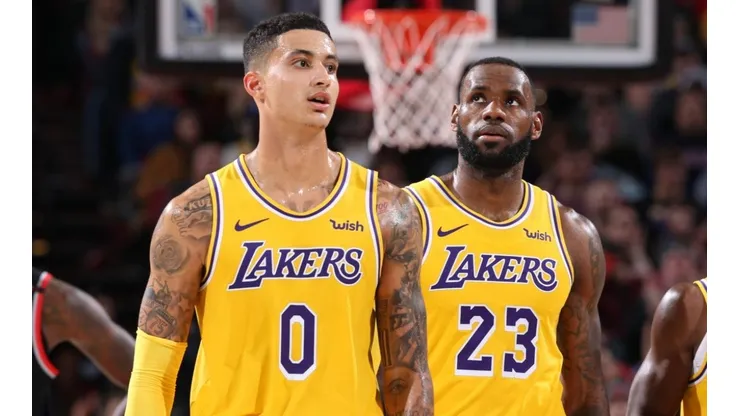 Kyle Kuzma reveló por qué no le intimida jugar al lado de LeBron James