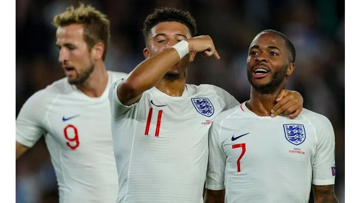 Kane, Lingard, Sterling (Inglaterra)