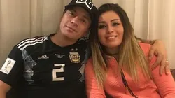 Una seguidora le mandó una foto a Pablo Lescano y él la descansó de lo lindo