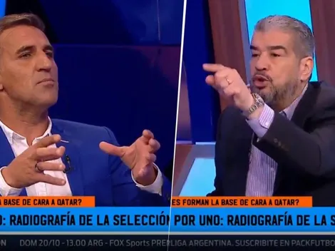 El tenso cruce que protagonizaron Cascini y el Chavo Fucks al aire