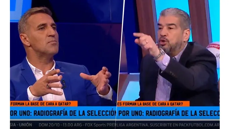 El tenso cruce que protagonizaron Cascini y el Chavo Fucks al aire