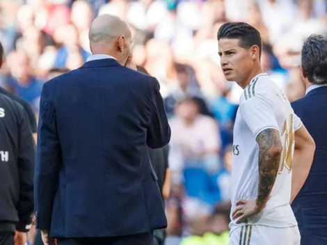 Real Madrid da noticias sobre James, su lesión y su entrenamiento diferenciado
