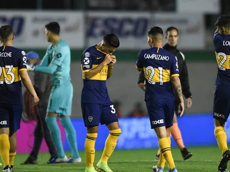 Volvió la línea de 4: el 11 que paró Alfaro hoy en la práctica de Boca