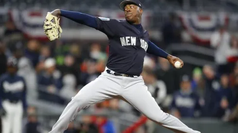 Los Yankees ya conocen el estado de la lesión de Aroldis Chapman antes de la Serie de Campeonato
