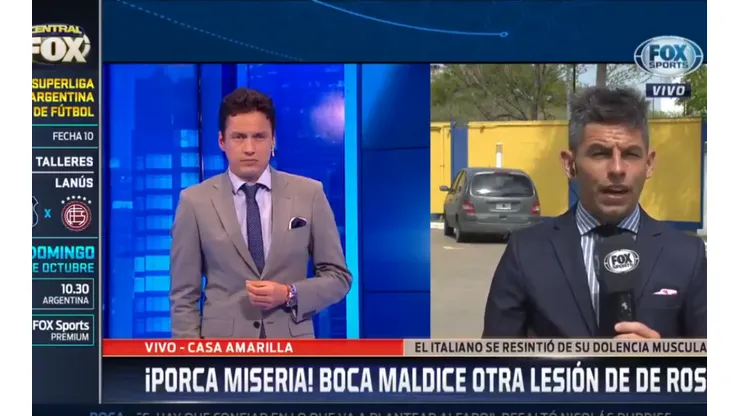 En FOX Sports tiraron que Boca podría darle de baja el contrato a De Rossi a fin de año