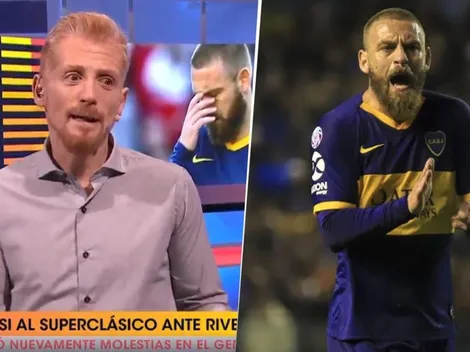Liberman le sacó responsabilidad a De Rossi y culpó a Boca por el mal momento del jugador
