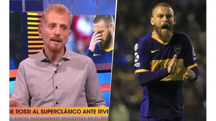 Liberman le sacó responsabilidad a De Rossi y culpó a Boca por el mal momento del jugador