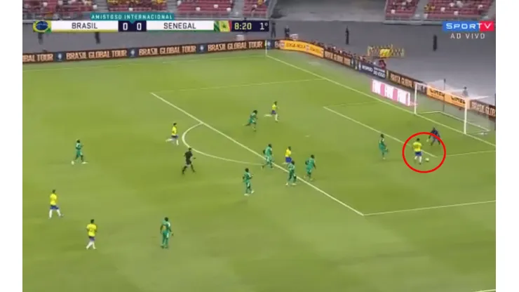 Arriba Brasil: Firmino ni miró a Neymar que entraba solo y la pinchó con magia