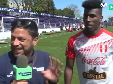 A carcajadas: Cueva y Ascues bacilaron a Pedro García después de la práctica de Perú