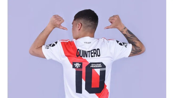 Son tremendos: el doble sentido que los hinchas le encontraron a un posteo de River sobre Quintero