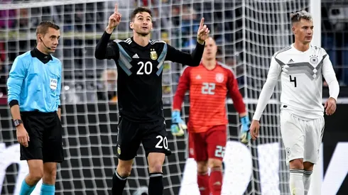 Parecía que iba a ser paliza de Alemania, pero Scaloni metió mano y Argentina lo empató