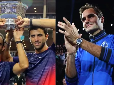 El mismísimo Roger Federer felicitó a colombianos Cabal y Farah