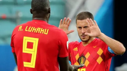 Romelu Lukaku y Eden Hazard (Bélgica)