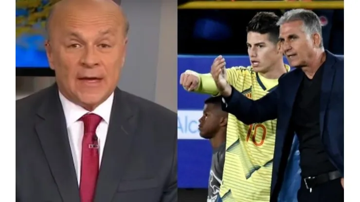 Carlos Antonio Vélez / Carlos Queiroz y James Rodríguez