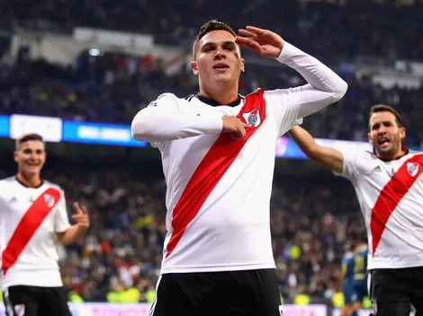 Un trolleo total: River le recordó a Boca la final de la Libertadores con una foto de Juanfer Quintero