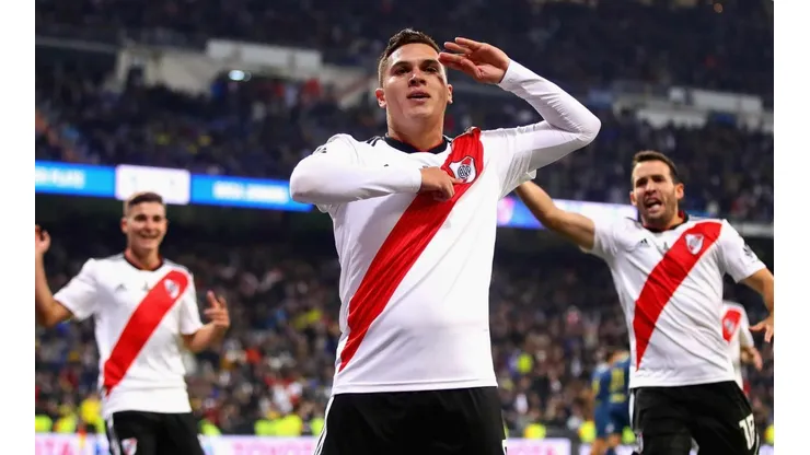 Un trolleo total: River le recordó a Boca la final de la Libertadores con una foto de Juanfer Quintero