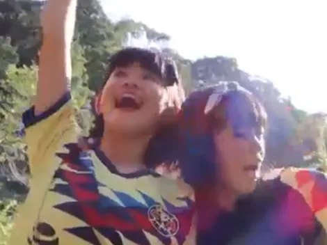 En Japón cantan el himno del América