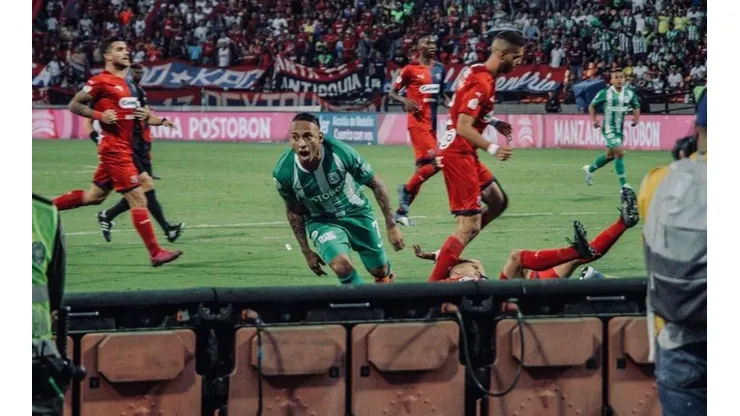 Jarlan Barrera, jugador de Atlético Nacional.