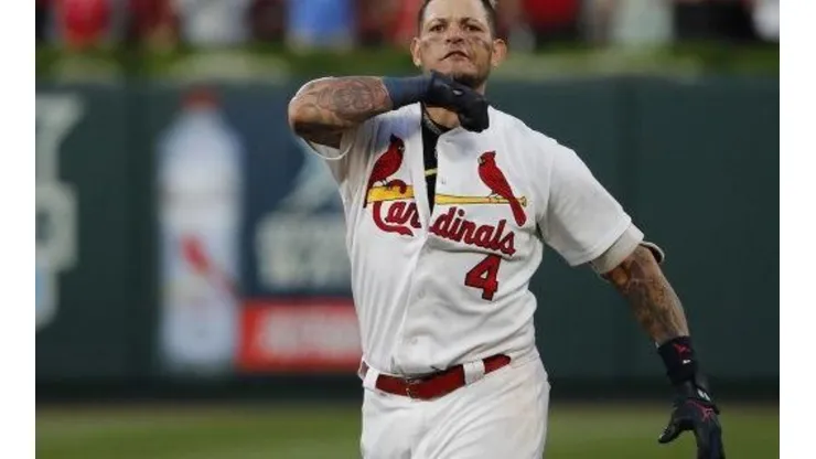 Esto es guerra: Yadier Molina 'perreó' a Ronald Acuña Jr y los Bravos de Atlanta
