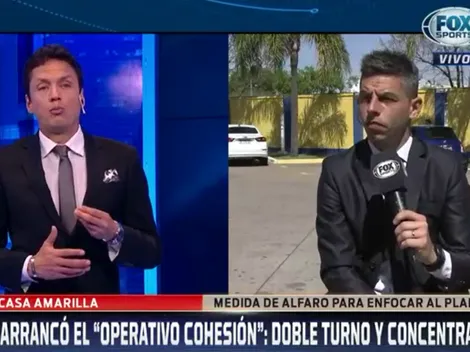 En Fox Sports avanzaron que Alfaro podría ir "contra sus principios" para revertir la serie con River