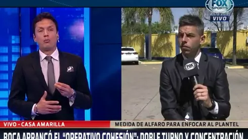 En Fox Sports avanzaron que Alfaro podría ir "contra sus principios" para revertir la serie con River