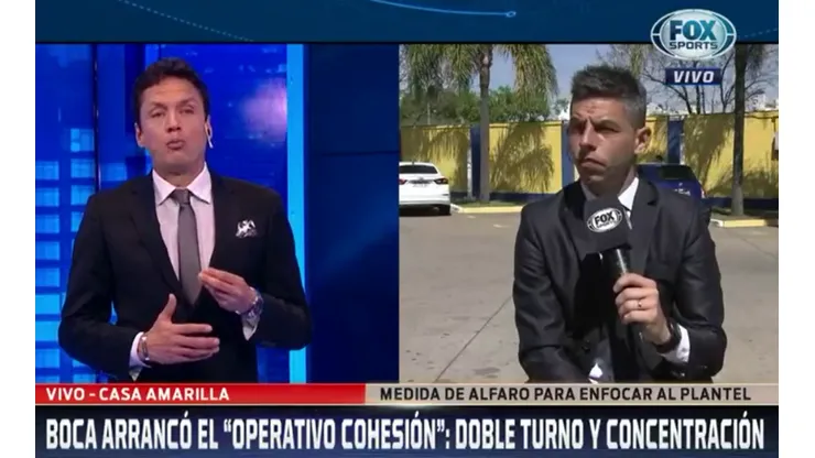 En Fox Sports avanzaron que Alfaro podría ir "contra sus principios" para revertir la serie con River