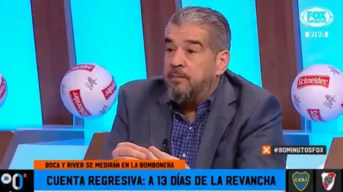 Chavo Fucks mató a Boca: "Montó su vida en función de River"