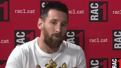 Messi admite que quiso dejar España: "Fue muy difícil para mí y para mi familia"