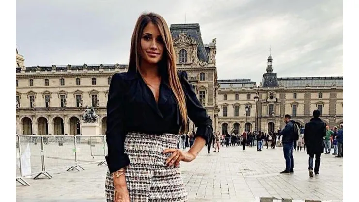Foto de Antonela Roccuzzo, pareja de Messi.