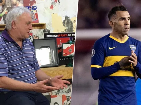 El palazo del Beto Alonso a Tevez: "Cuando vino de China ya era un ex jugador"