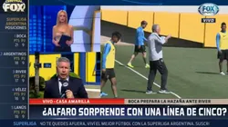 Nada de sorpresas: Alfaro iría con suplentes y línea de cinco para enfrentar a Racing