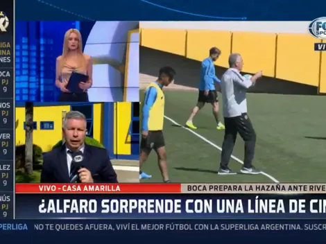 Nada de sorpresas: Alfaro iría con suplentes y línea de cinco para enfrentar a Racing