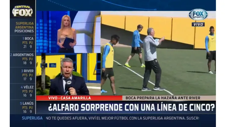 Nada de sorpresas: Alfaro iría con suplentes y línea de cinco para enfrentar a Racing