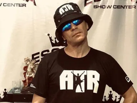 Pablo Lescano agarró un perro, le puso una gorra ATR y subió la mejor foto de todas