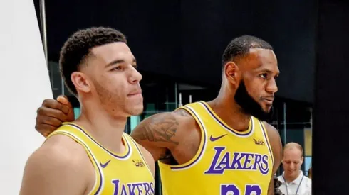 Lonzo Ball reveló lo más difícil de jugar con LeBron James