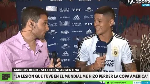 Rojo sobre Messi: "Es calentón, en los partiditos que hacemos quiere ganar siempre"