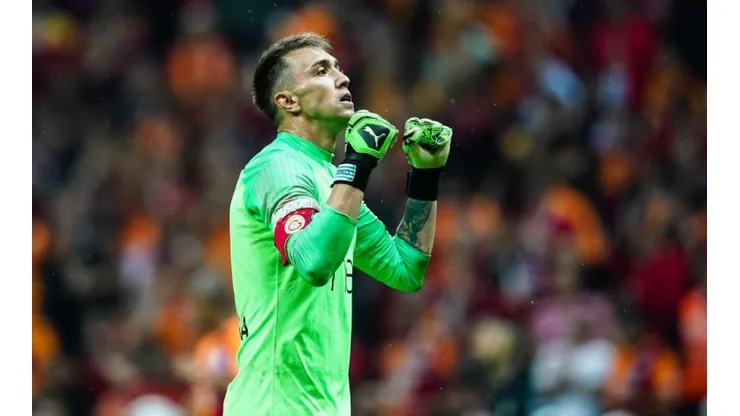 Fernando Muslera, arquero uruguayo del Galatasaray.