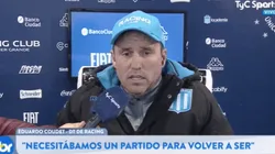 Coudet respondió a la frase de Gallardo sobre el 'respeto' a River: "No coincido"