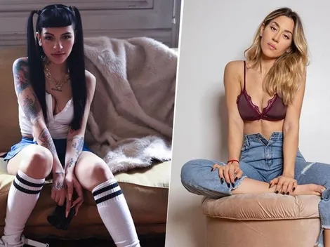 Jimena Barón subió una foto abrazada con Cazzu y ella le contestó: "Mi amooooooor"