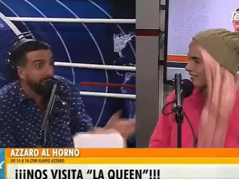 Azzaro fichó a La Queen, algo le llamó la atención y tiró: "Soy de mirar los socotrocos"