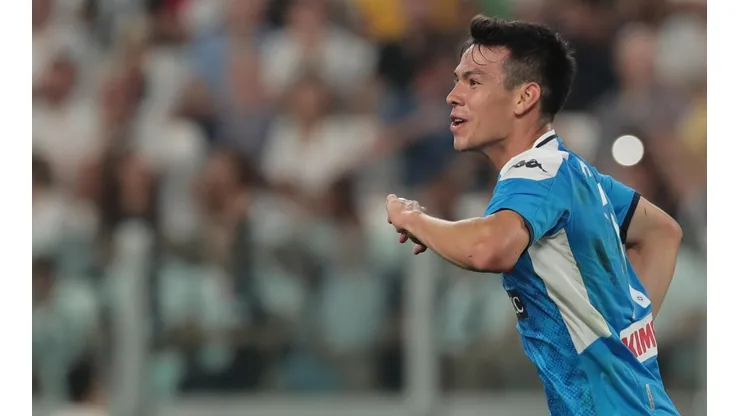 El singular tuit de Napoli para el Chucky Lozano