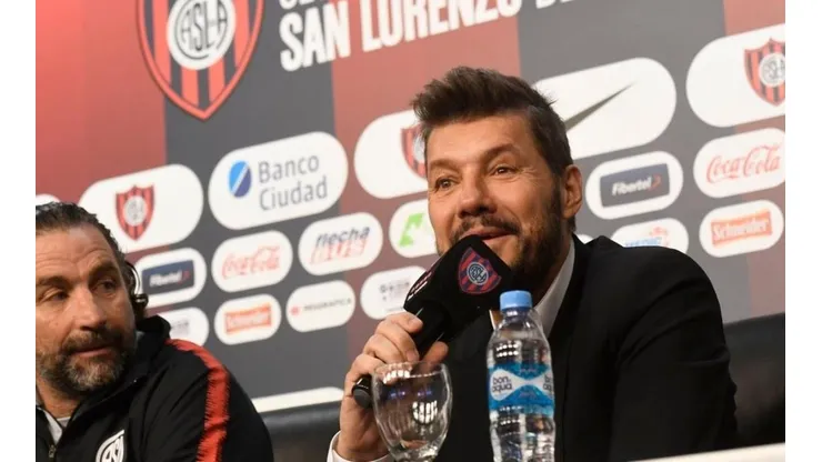 Marcelo Tinelli, presidente de San Lorenzo.