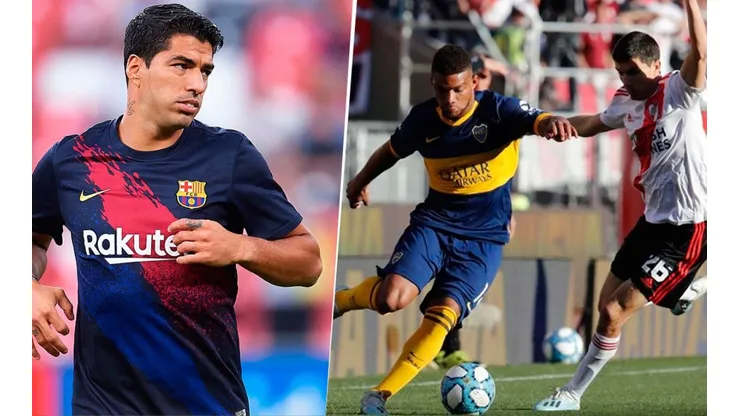 Luis Suárez nos representó a todos: "Hasta el resumen fue aburrido del River-Boca"